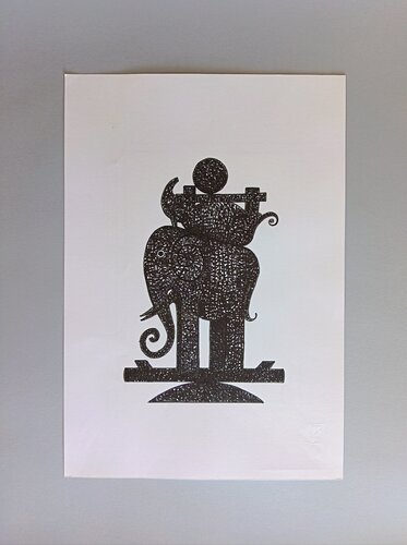 AL CIRCO von antonio marini, Werk auf Papier kaufen auf Singulart