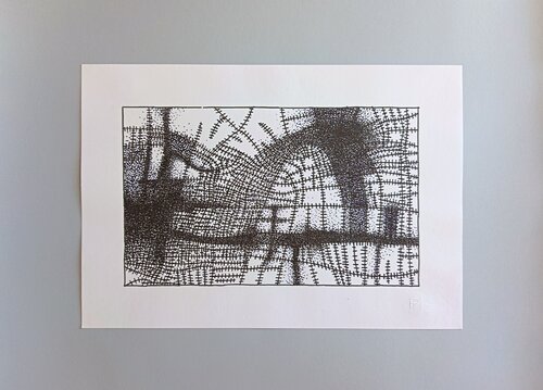 CURVA QUANTICA van antonio marini, Werk op papier te koop op Singulart