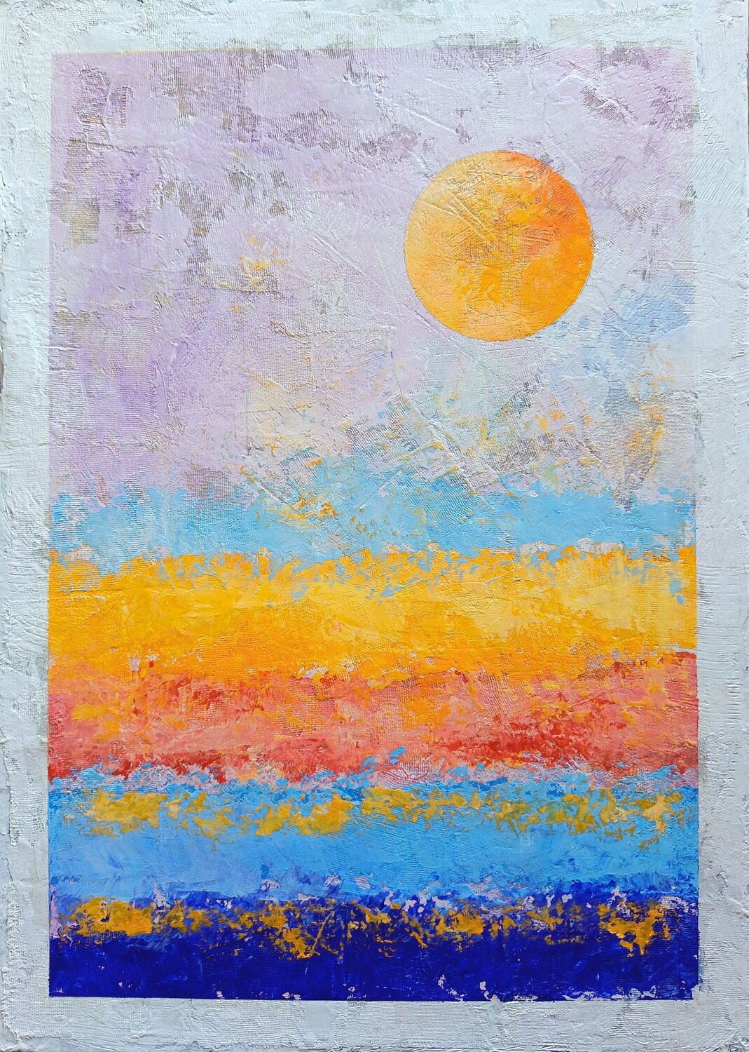 Una luna sognata antonio marini Work on Paper for sale