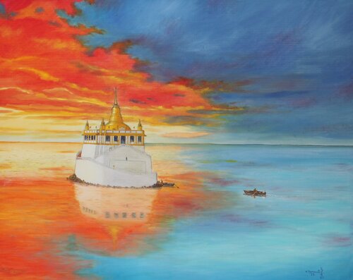 Die Überfahrt von Armin Thommes, Malerei kaufen auf Singulart