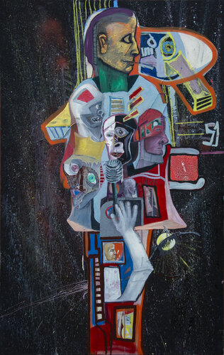 Prometheus van Arian Hashani, Schilderij te koop op Singulart