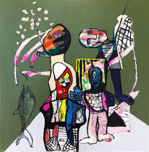 The Offering di Arian Hashani, Pittura in vendita su Singulart