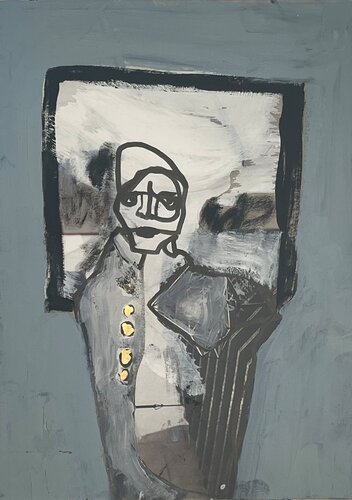 head de Arian Hashani, Obra en papel a la venta en Singulart