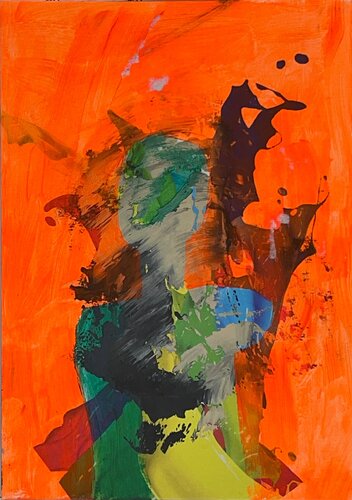 head by Arian Hashani, Work on Paper for Sale on Singulart