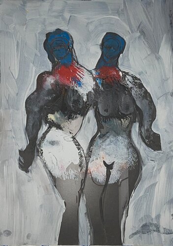 couple by Arian Hashani, Work on Paper for Sale on Singulart
