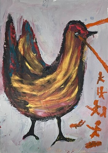 fighting men by Arian Hashani, Work on Paper for Sale on Singulart