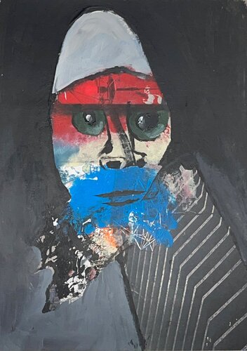 Old guy by Arian Hashani, Work on Paper for Sale on Singulart