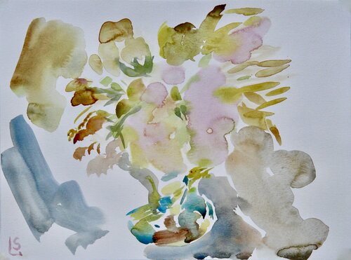 Flower symphony V von Elizaveta Selezneva, Malerei kaufen auf Singulart