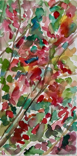Flower symphony VIII van Elizaveta Selezneva, Schilderij te koop op Singulart