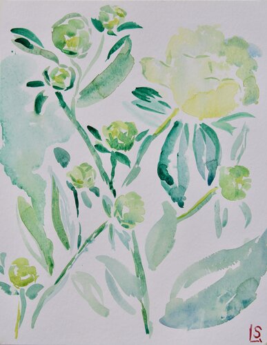 Flower III di Elizaveta Selezneva, Pittura in vendita su Singulart