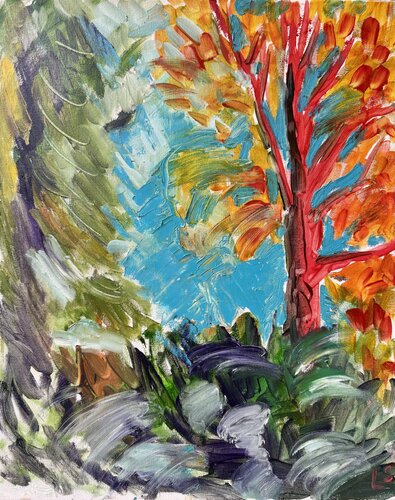 Decision process. Prayer Vlll di Elizaveta Selezneva, Pittura in vendita su Singulart