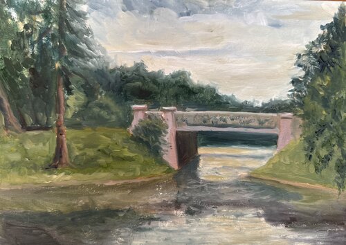Bridges, elagin van Elizaveta Selezneva, Schilderij te koop op Singulart