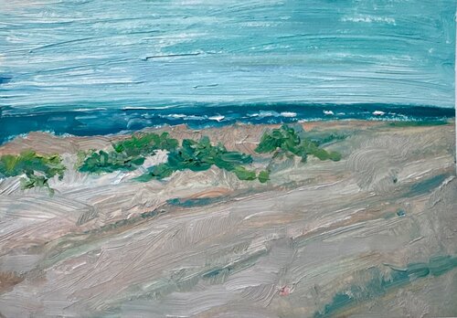 Sea side di Elizaveta Selezneva, Pittura in vendita su Singulart