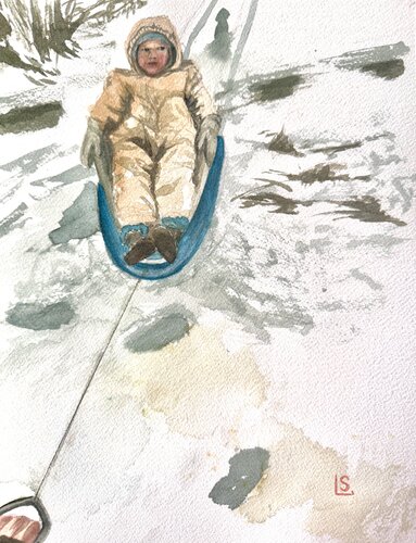 Calm life van Elizaveta Selezneva, Schilderij te koop op Singulart