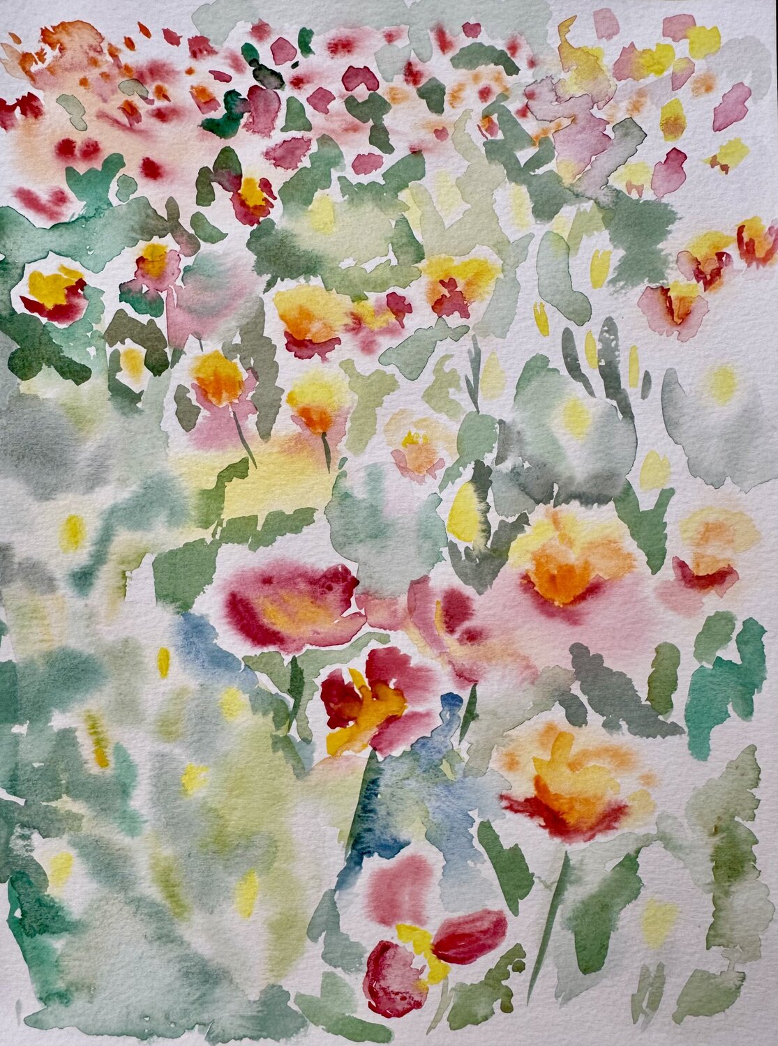 Spring tulips show Elizaveta Selezneva