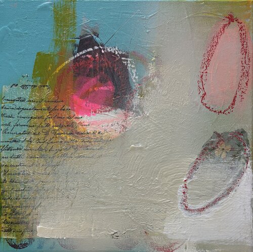 don´t fear your inner landscape von Birgit Goetz, Malerei kaufen auf Singulart