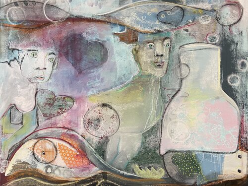 Raum voller Möglichkeiten von Birgit Goetz, Malerei kaufen auf Singulart