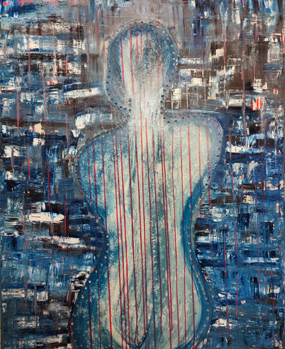 L'osservatrice (the Observer) de Christina Ayer, Pintura a la venta en Singulart