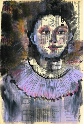 Storyfaced II von Inna Stein, Zeichnungen kaufen auf Singulart