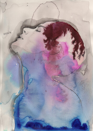 Breath I van Inna Stein, Werk op papier te koop op Singulart