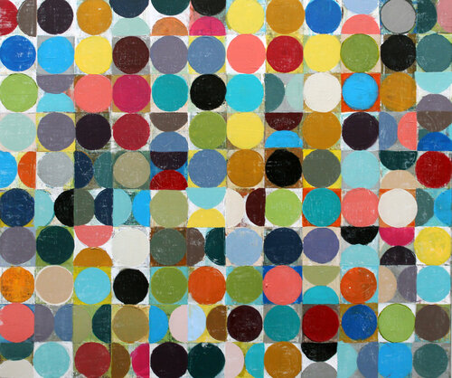 Vintage Spheres No 12 van Andrew Watt, Schilderij te koop op Singulart