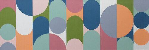 Geo Pop Lines No 8 di Andrew Watt, Pittura in vendita su Singulart