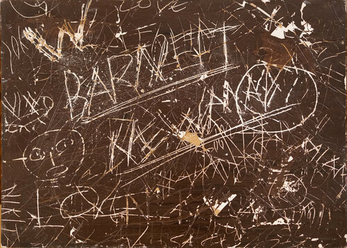 W BARNETT NEWMAN #0317 van herman normoid, Schilderij te koop op Singulart