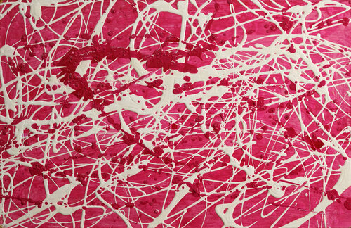 PINK CONTROVERSY #0280 van herman normoid, Schilderij te koop op Singulart