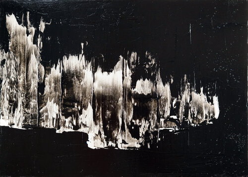 THE PENINSULA OF RHINOS #0362 van herman normoid, Schilderij te koop op Singulart