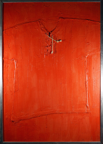 RED T-SHIRT #0087 di herman normoid, Pittura in vendita su Singulart