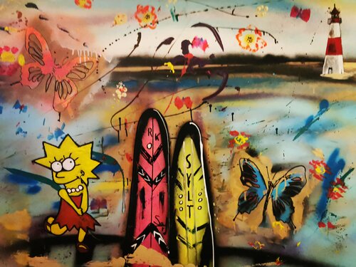 Lisa am Meer di Mel Thomsen, Altri media in vendita su Singulart