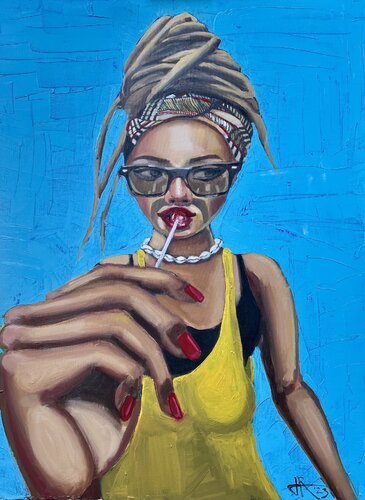 CLEMENCE by Tom Roy, Painting for Sale on Singulart
