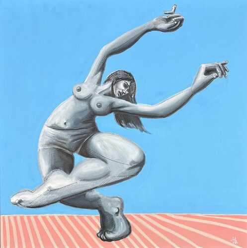 DANCE IV by Tom Roy, Painting for Sale on Singulart