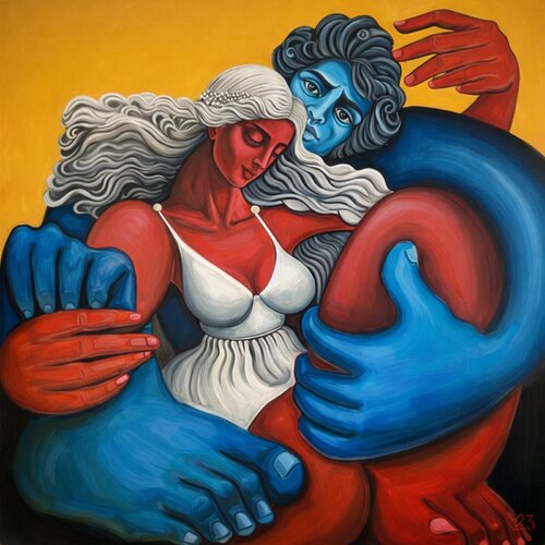 GIANTS by Tom Roy, Painting for Sale on Singulart