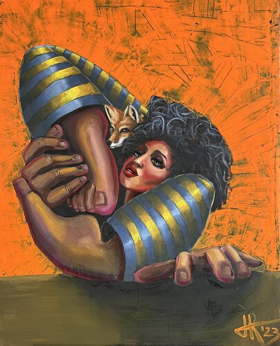BECKA par Tom Roy, Peinture en vente sur Singulart