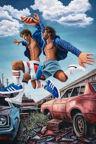 ZERO GRAVITY I di Tom Roy, Pittura in vendita su Singulart