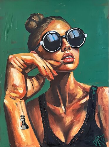 QUEEN by Tom Roy, Painting for Sale on Singulart