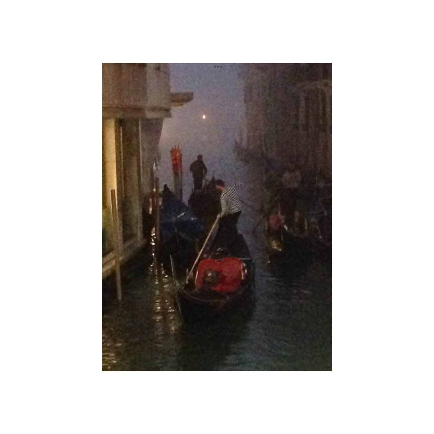 Night Gondolier Cecilia Finotti