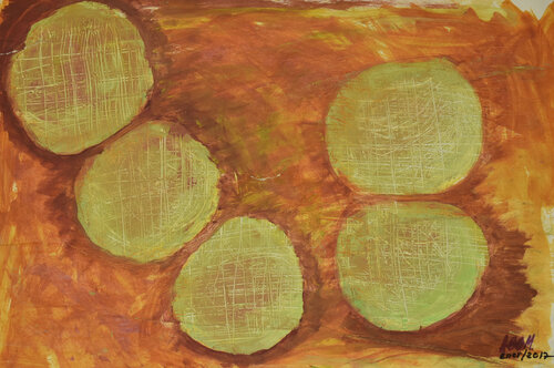 Las Madejas van Ana Bravo, Schilderij te koop op Singulart