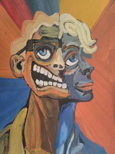 La Dualidad Interior van Ana Bravo, Schilderij te koop op Singulart