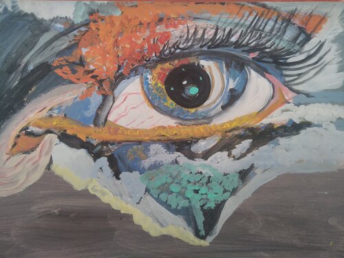 El Paisaje Interior van Ana Bravo, Schilderij te koop op Singulart