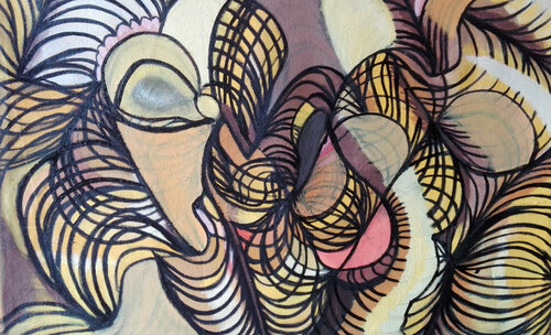 Ondulaciones van Ana Bravo, Schilderij te koop op Singulart