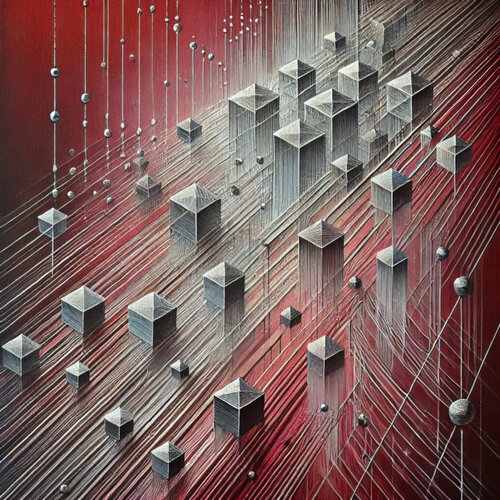 El Abstracto IA No 3 2025 van Ana Bravo, Afdruk te koop op Singulart