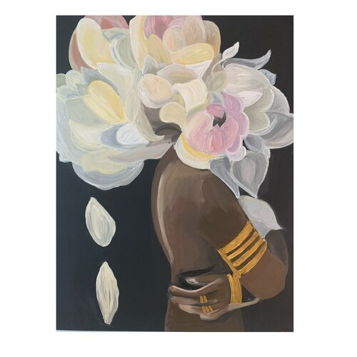 The hairdressers transformation di Tania Thenabadu, Pittura in vendita su Singulart
