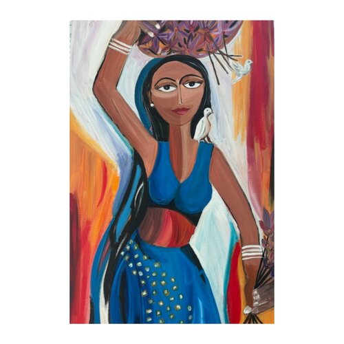 Sacred Flight by Tania Thenabadu, Painting for Sale on Singulart