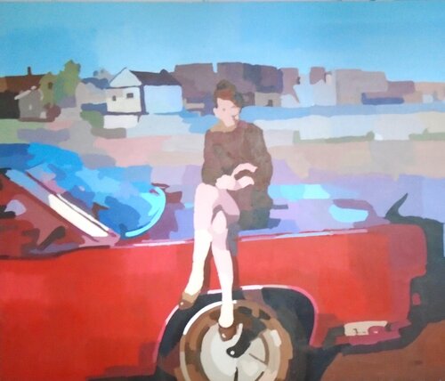 american Sixties III von Tilo Ettl, Malerei kaufen auf Singulart