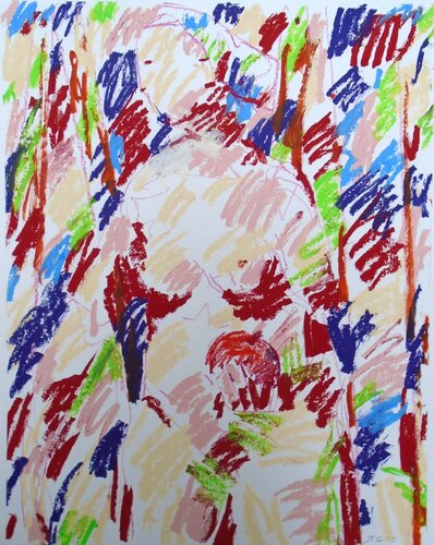 Eva zwischen Bäumen von Tilo Ettl, Werk auf Papier kaufen auf Singulart