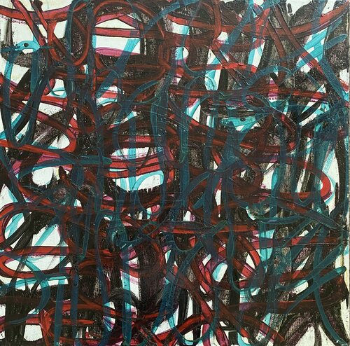 6:02 di Khearts, Pittura in vendita su Singulart