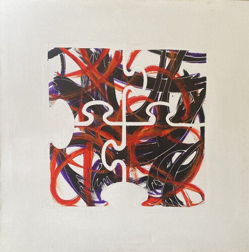 Pieces 001 di Khearts, Pittura in vendita su Singulart
