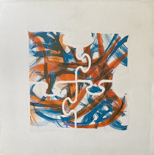 Pieces 004 di Khearts, Pittura in vendita su Singulart